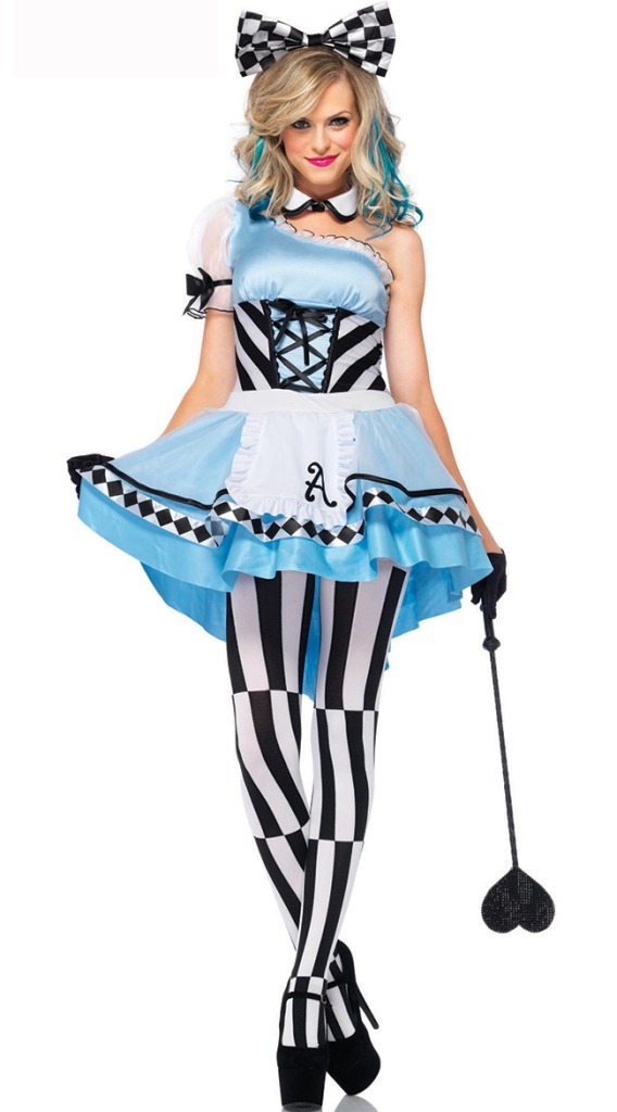 F1512 Psychedelic Alice Costume